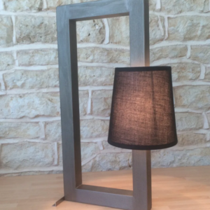 Lyra lamp and lampshade. Stylish, unconventional and enigmatic