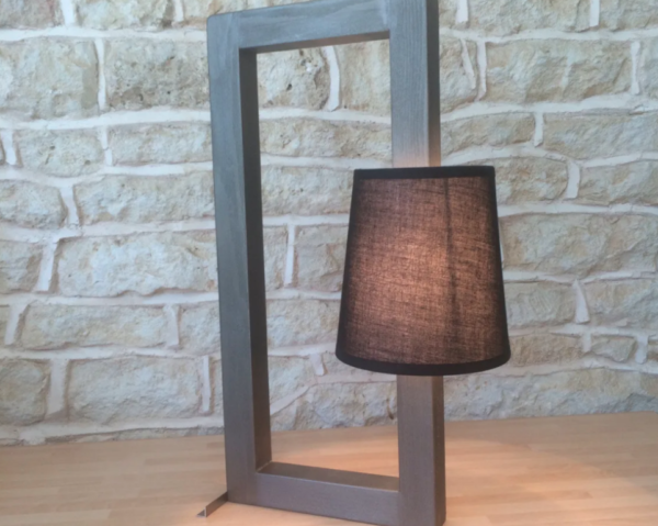 Lyra lamp and lampshade. Stylish, unconventional and enigmatic