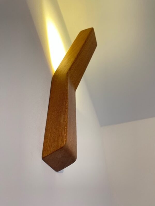 Cassiopeia Real Wood LED Wall light