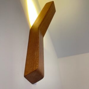 Cassiopeia Real Wood LED Wall light