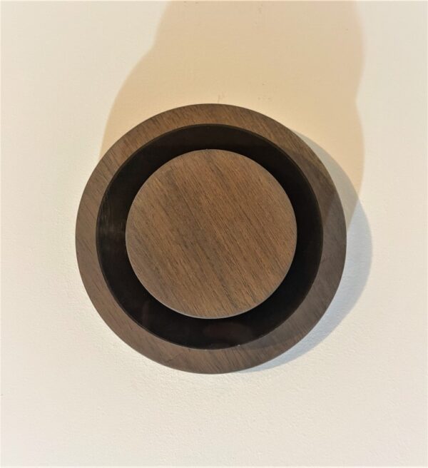 Orion Round wood Led Wall Light