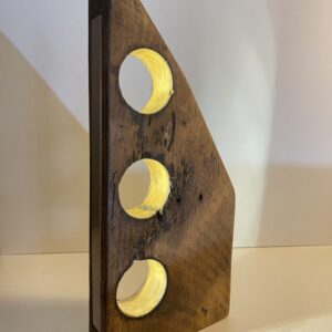 Carina Rustic Oak Plank Lamp