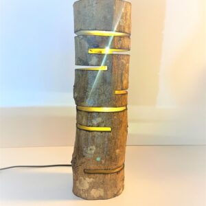 Real Log LED Lamp