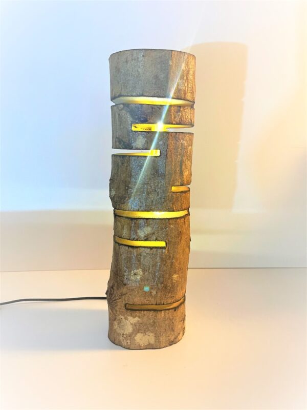 Real Log LED Lamp